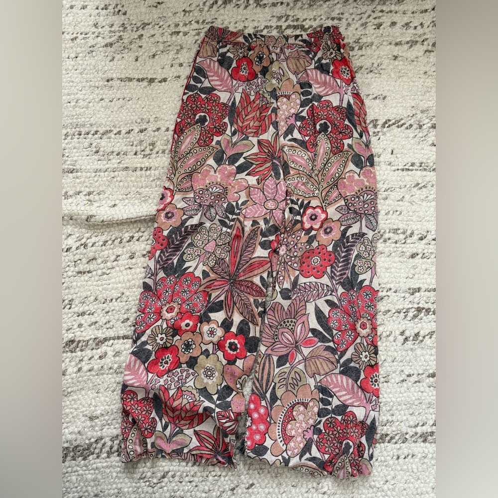 Pierre Louis Masica Silk Wide Leg Pants - Picture 5 of 5